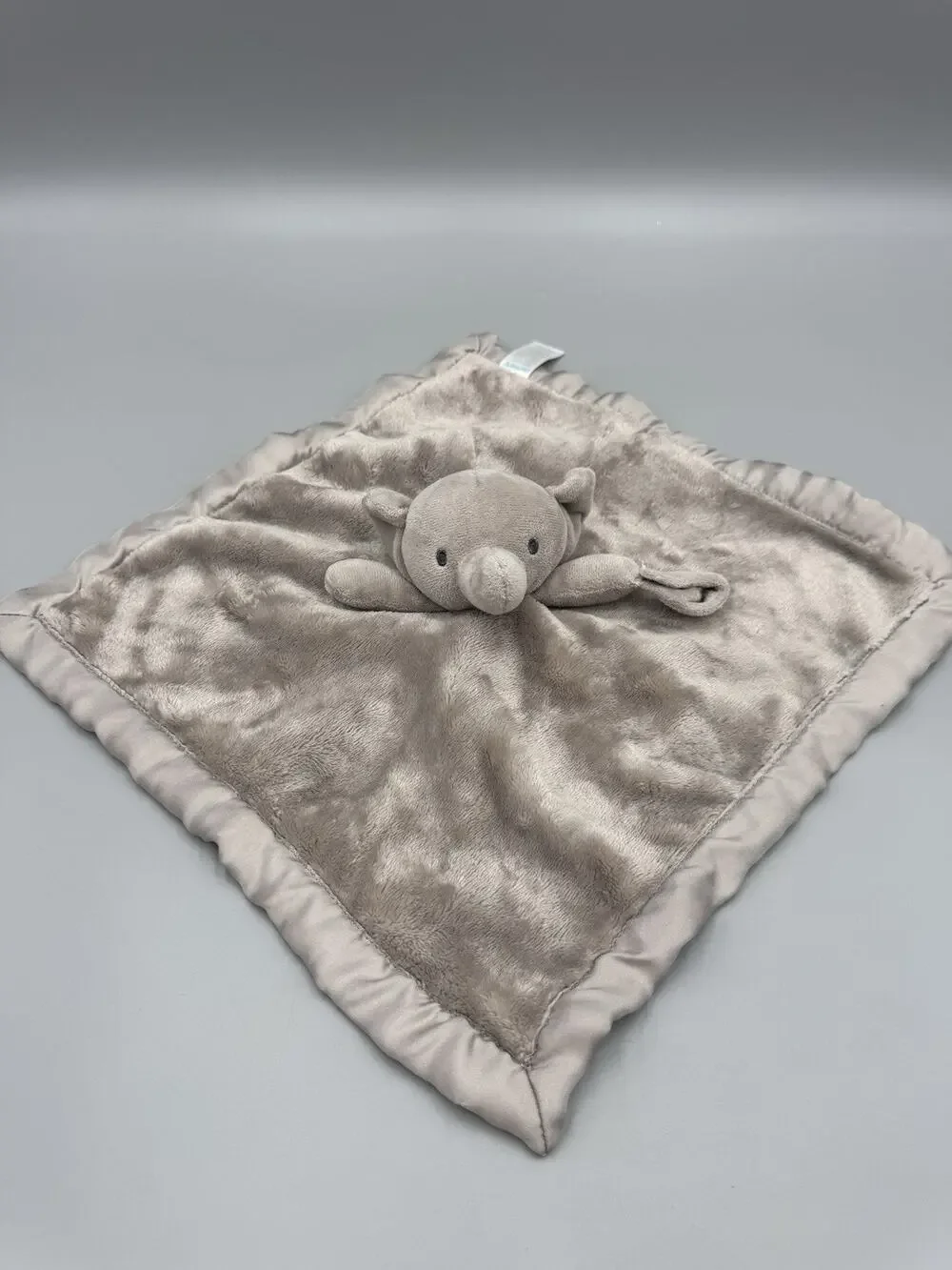 Carters Gray Elephant Plush Lovey Baby Security Blanket 2023